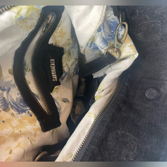 Suede Handbag - Picture 3 of 3